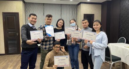 КММанын студенттери USAID менен "Билге" уюму биргеликте уюштурган тренингге катышышты