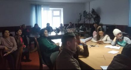 КММанын окутуучусу ТалМунун  студенттерине протозоология, гельминтология жана арахноэнтомология дисциплиналары боюнча лекция окуп келди