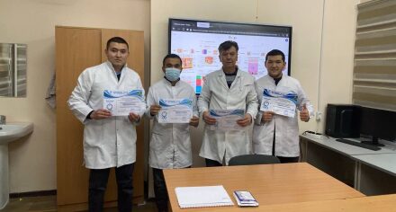 Студенты КГМА и ассистент кафедры дермато венерологии  награждены  дипломами II степени