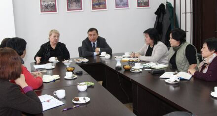 Встреча с представителями миссии в КР Международной Организации по Миграции Агентства ООН по миграции в КГМА