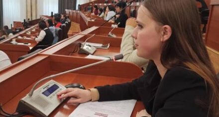 Ассистент кафедры КГМА приняла участие в парламентском слушании