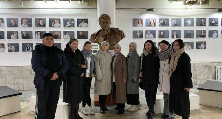 КММАнын студенттери  Саманчынын жолу  спектаклинде 18.12.23