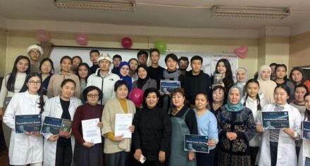 Сценки студентов КГМА, КРСУ по произведениям Ч.Айматова