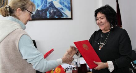 Подписание меморандума о сотрудничестве между КГМА и ОсОО «Procurance Heakth Care Hospitality GmbH I.Gr.»