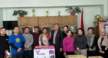 Благотворительная акция от КГМА для школы-интерната слабослышащих детей